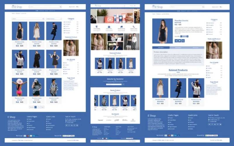 EShop – Bootstrap eCommerce Template