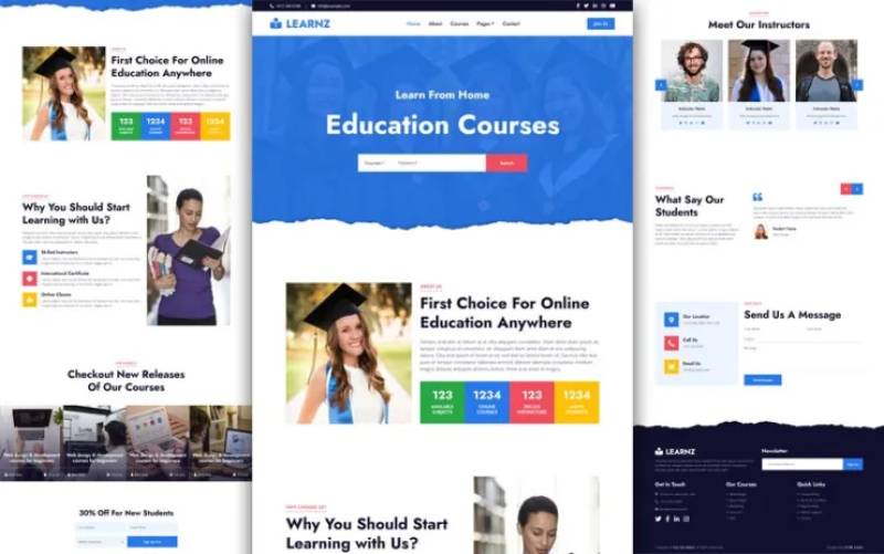 Edukate – Online Education Website Template